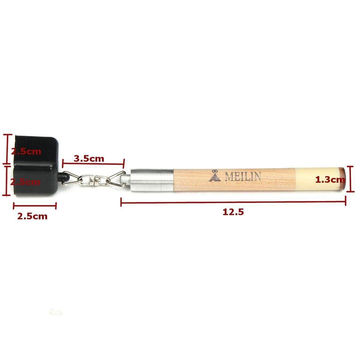 2 In 1 Chalk Holder Magnetic Stick Billiard Snooker Pool Tip Pricker Tool