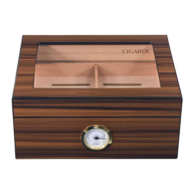 Portable Travel  Humidor Case (Holds Up To 50 )