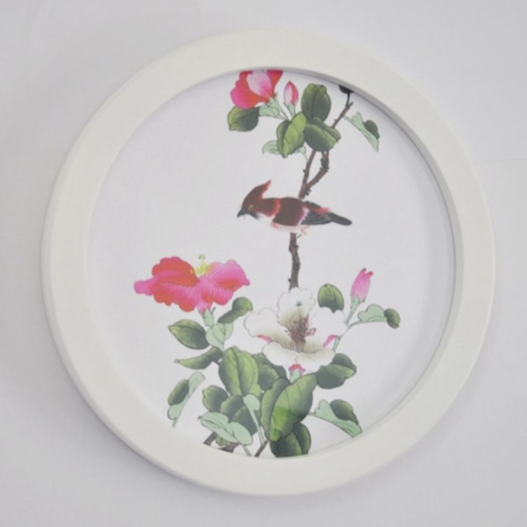 Hanging Wall Mounted Round Photo Frame