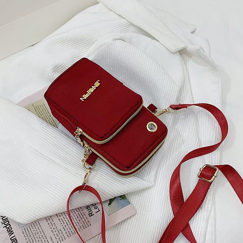 Multiple Zipper Ladies Mini Cross-bag- Crossbody Small Bag