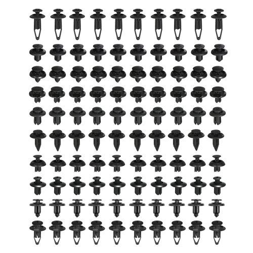 100pc OF MULTI-PURPOSE  FASTENING CLIPS/MOUNTAIN SCREWS