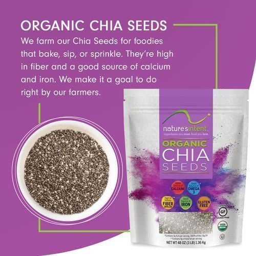 Organic Gluten Free Chia Seeds 1.36kg