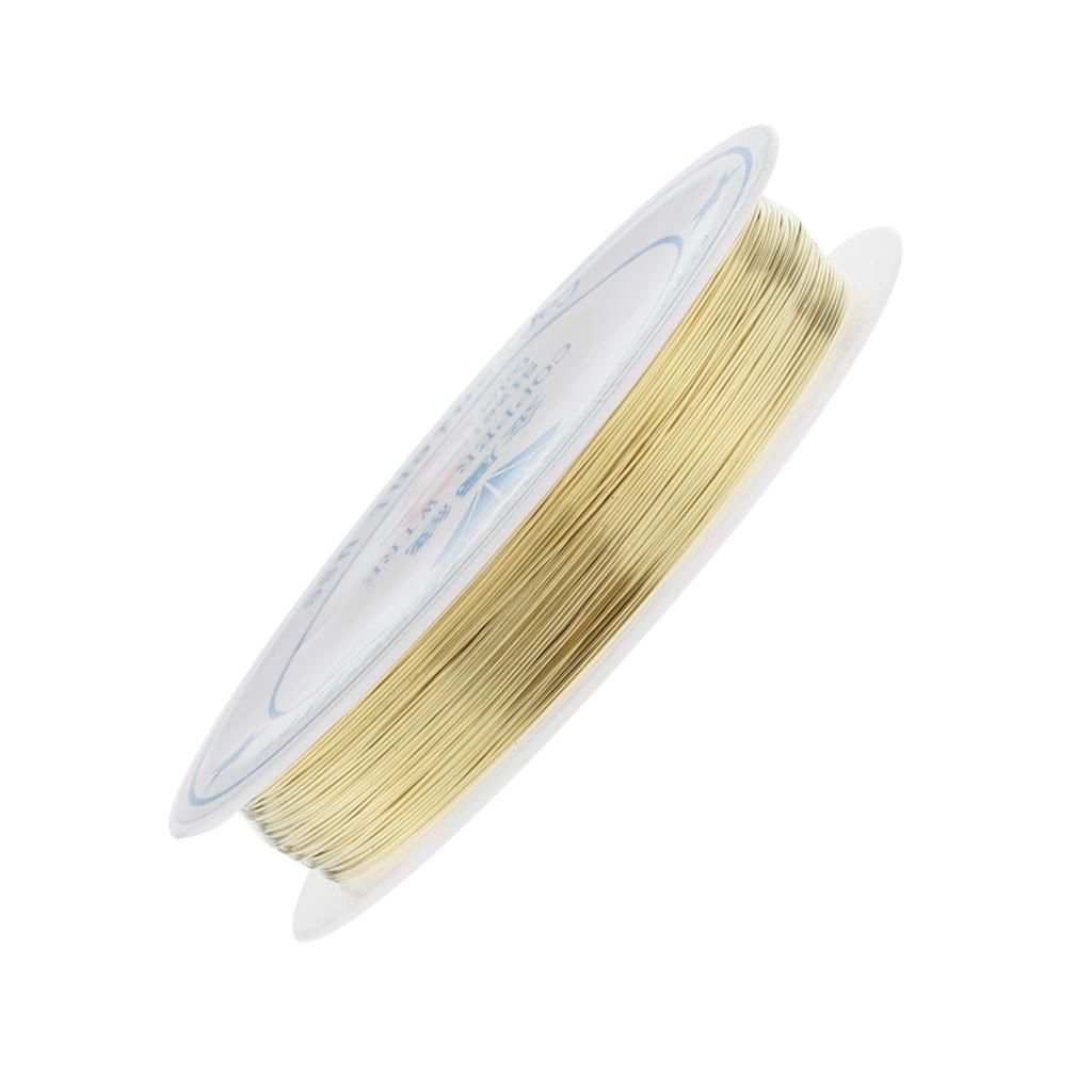 2 Rolls DIY Jewelry Making Findings Copper Metal Wire Thread For