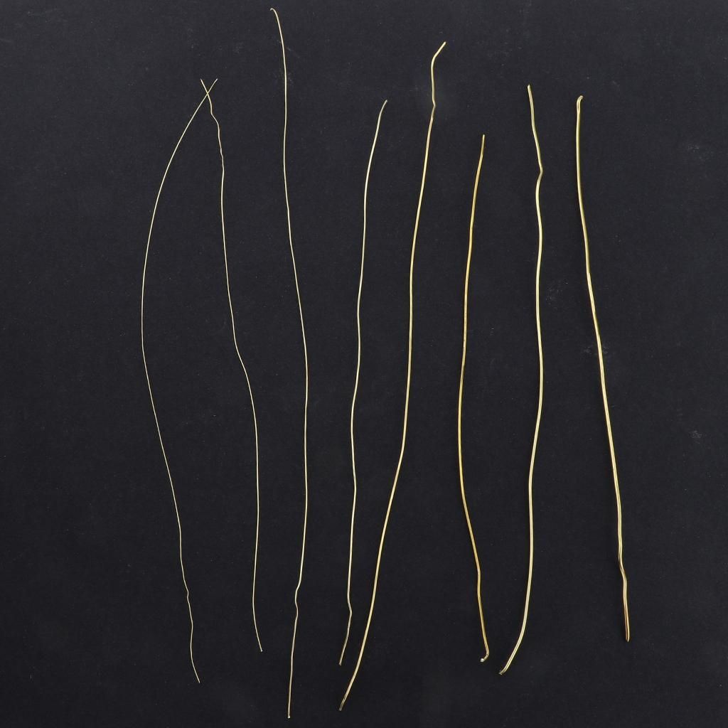 2 Rolls DIY Jewelry Making Findings Copper Metal Wire Thread For