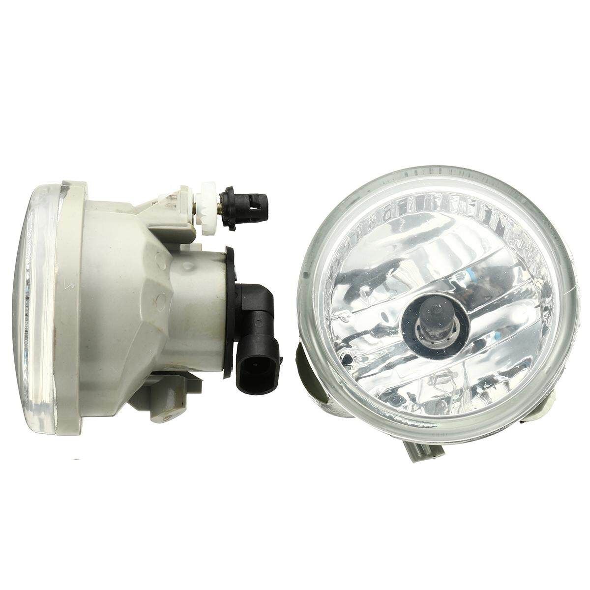 2pcs Clear Bumper Driving Fog Lights FOR 04 05 06 07 Toyota Highlander Echo