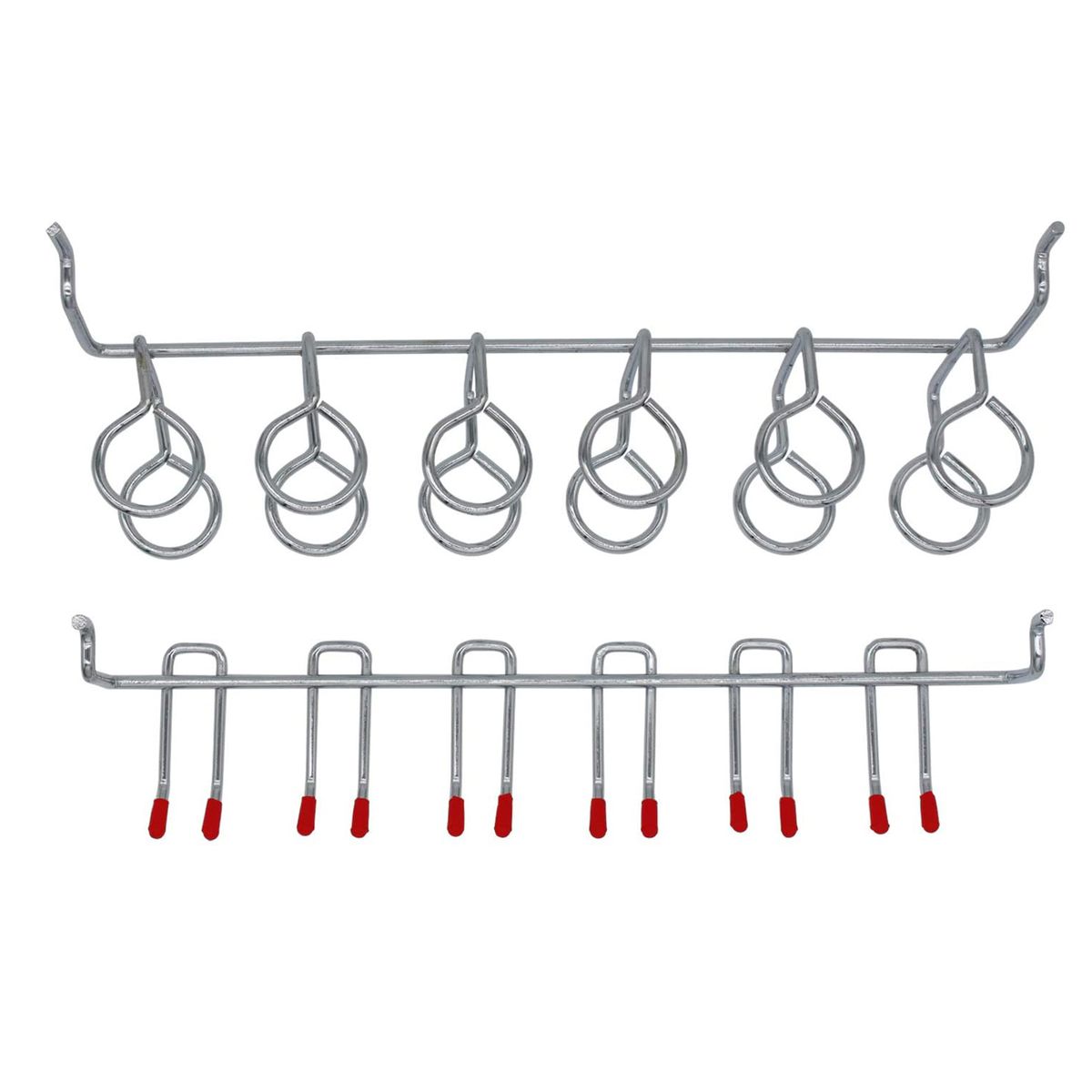 114Pcs Metal Pegboard Hooks Organizer Assortment Kit Peg