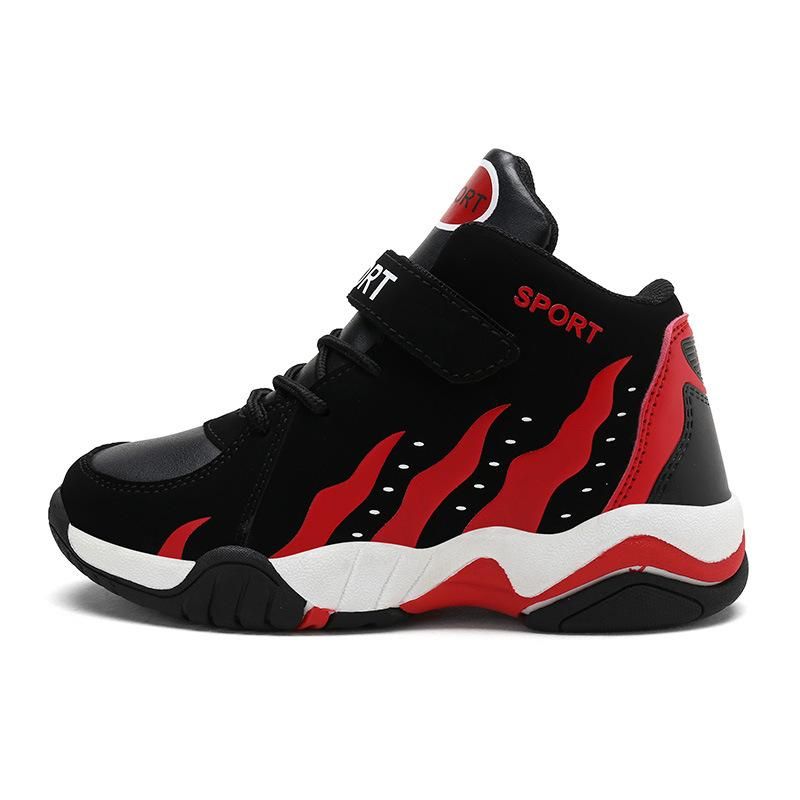 Boys Basketball Shoes Sports Basketball Shoes Red