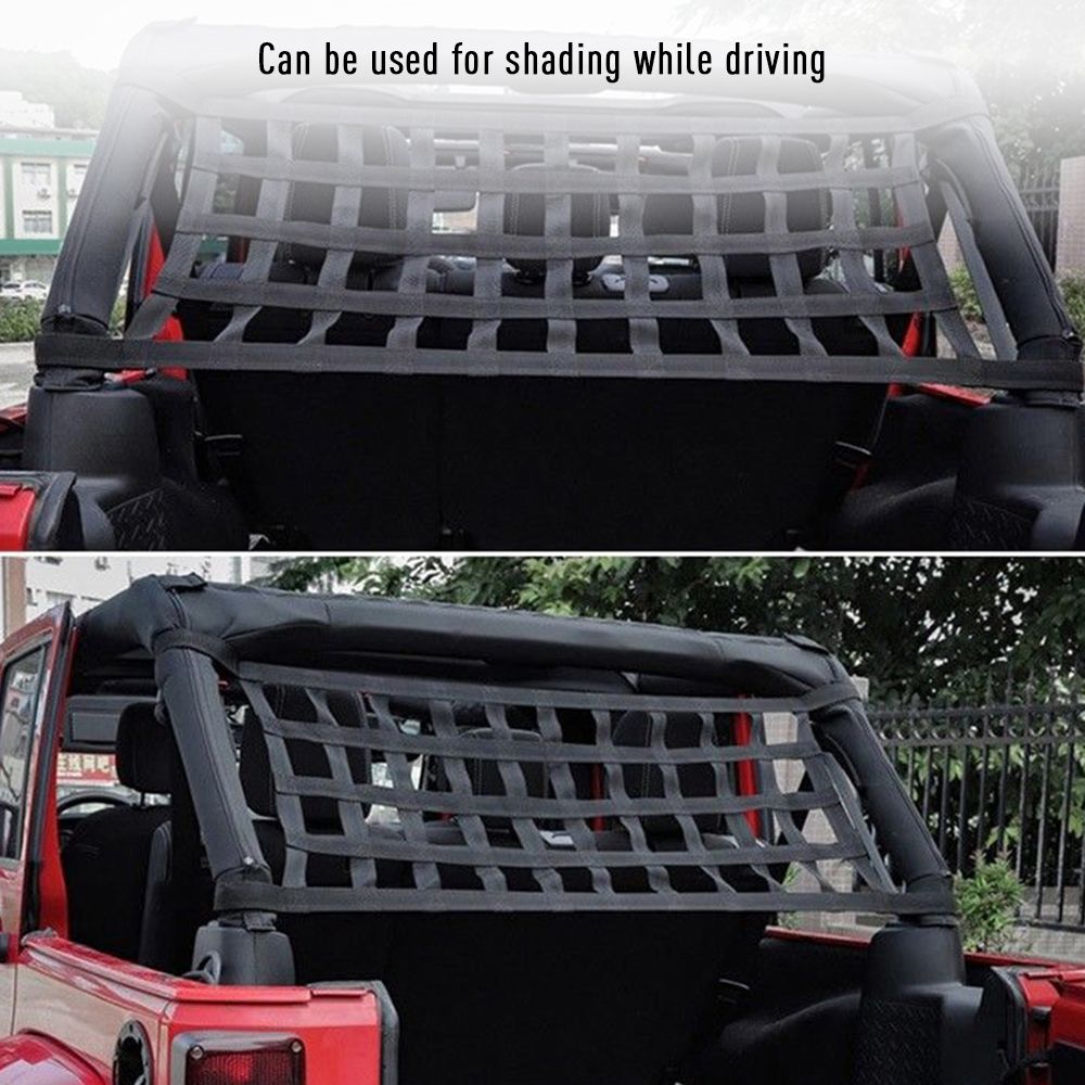 Car Roof Top Soft Cover Rest Bed Hammock For Jeep Wrangler-