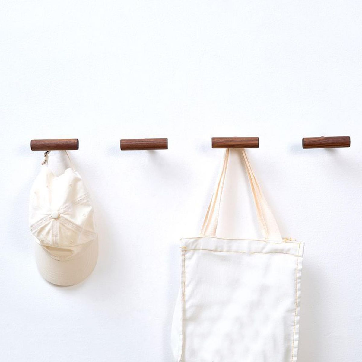 Wall Hook Hanger Wall Hook Hanger Storage Rack Brown