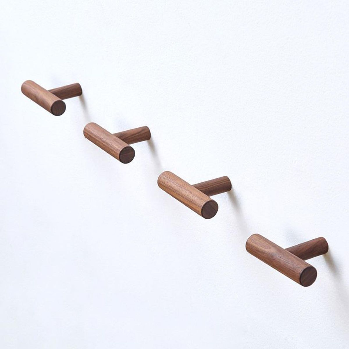 Wall Hook Hanger Wall Hook Hanger Storage Rack Brown