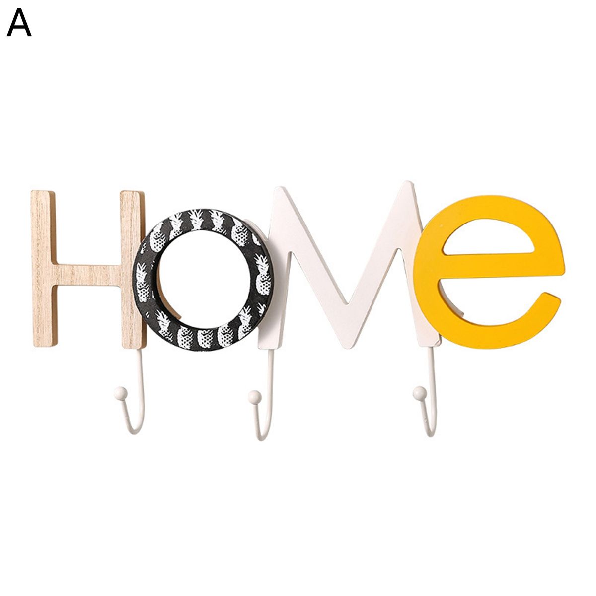 Towel Hook Letters Design Key Hanger A