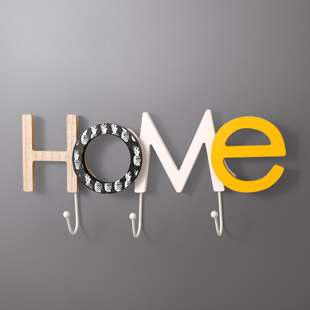 Towel Hook Letters Design Key Hanger A