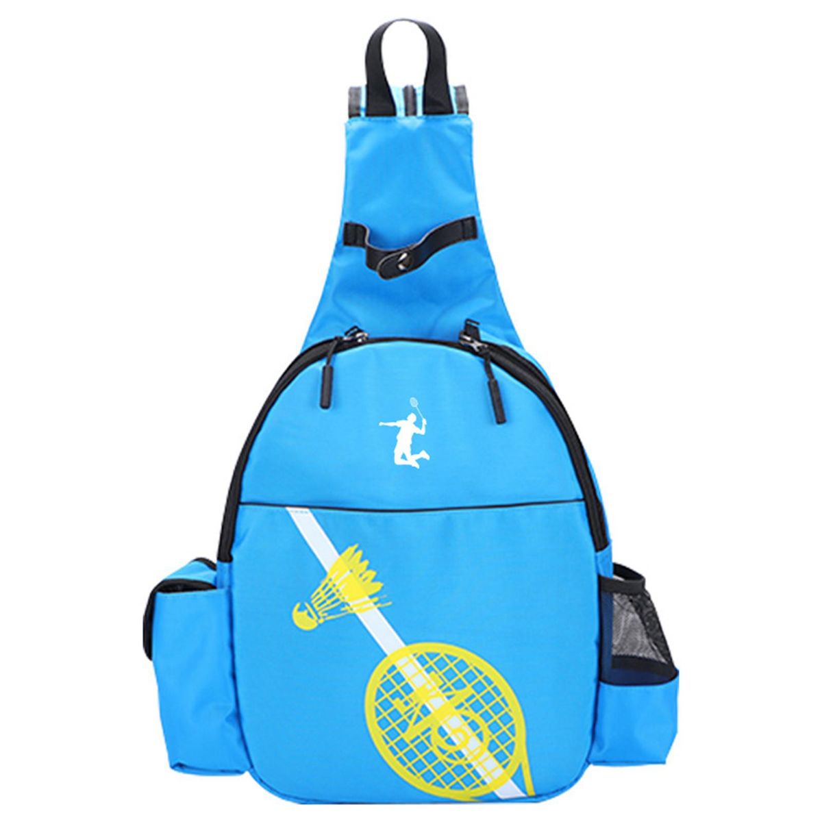Tennis Racquet Carrier Sports Travel Unisex Badminton Racket Backpack Blue