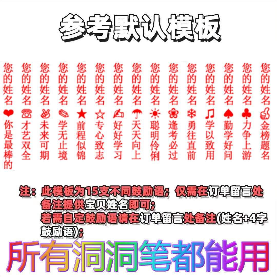 Free Lettering Name Triangle Groove Pencil Log Pencil Environmental Protection Graphite Kindergarten Primary School Dedicated