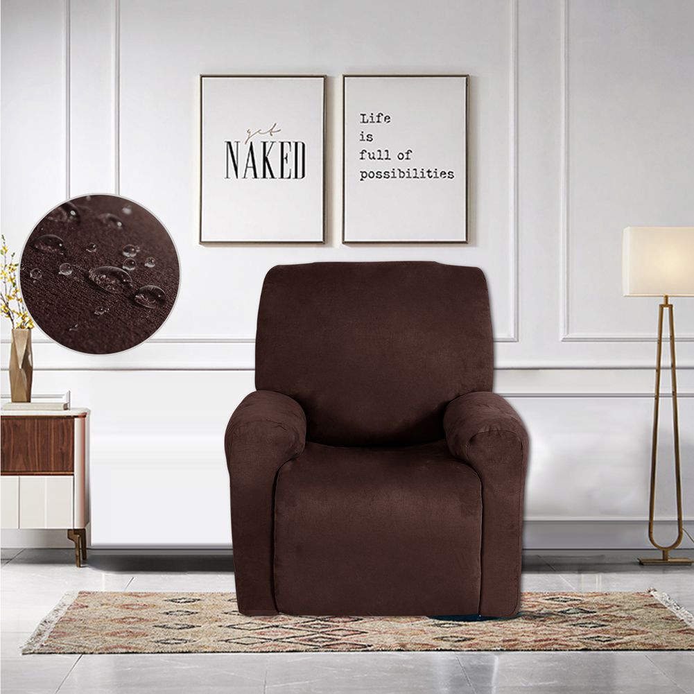 4 Separate Piece Waterproof Stretch Recliner Sofa Cover