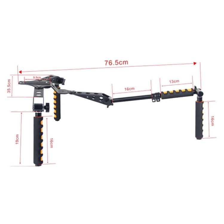 YLG0107D Rig I Multifunctional Handles Camera Shoulder Mount