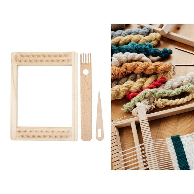 Weaving Loom Educational Toy Knitting Tools Loom Peg For Adults Set A