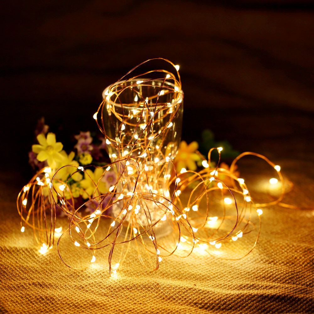 DC4.5V 1W 10 Meters 100 LEDs Fairy Copper String Light