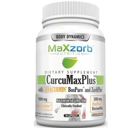 CurcuMax Plus 70Caps CAVACURMIN & BosPure
