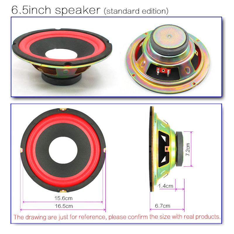 CIRMECH 5inch 6.5inch Woofer Speaker Unit Alto Stereo HOME