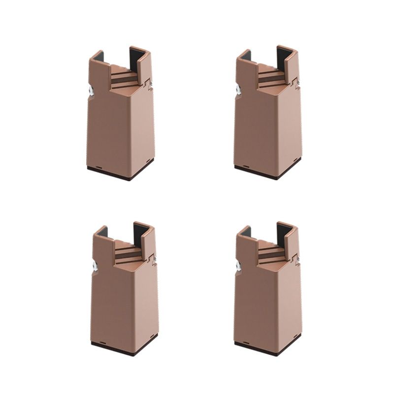 4pcs/set Adjustable Heightening Feet Pad, Size: 75mm High