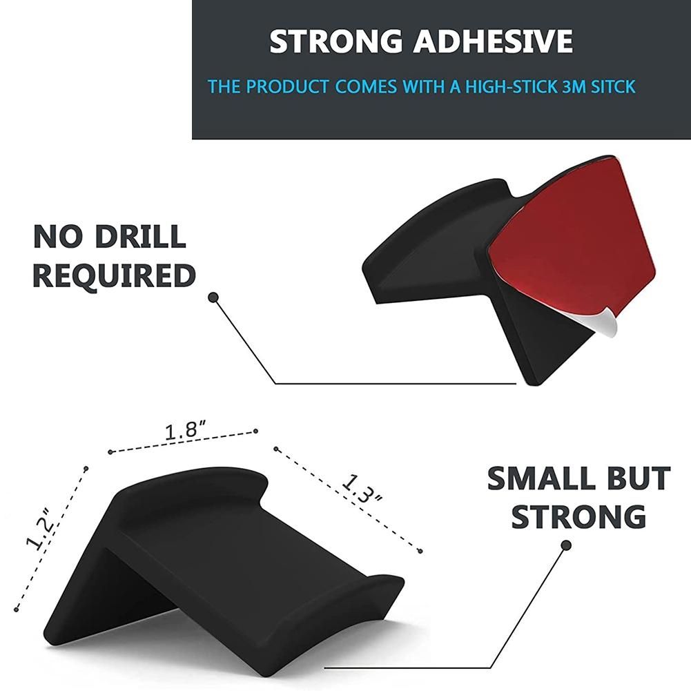 Adhesive Hat Hooks for Wall - Hat Racks for Baseball Caps - Hat Organizer for Baseball Caps No Drilling12-Pack