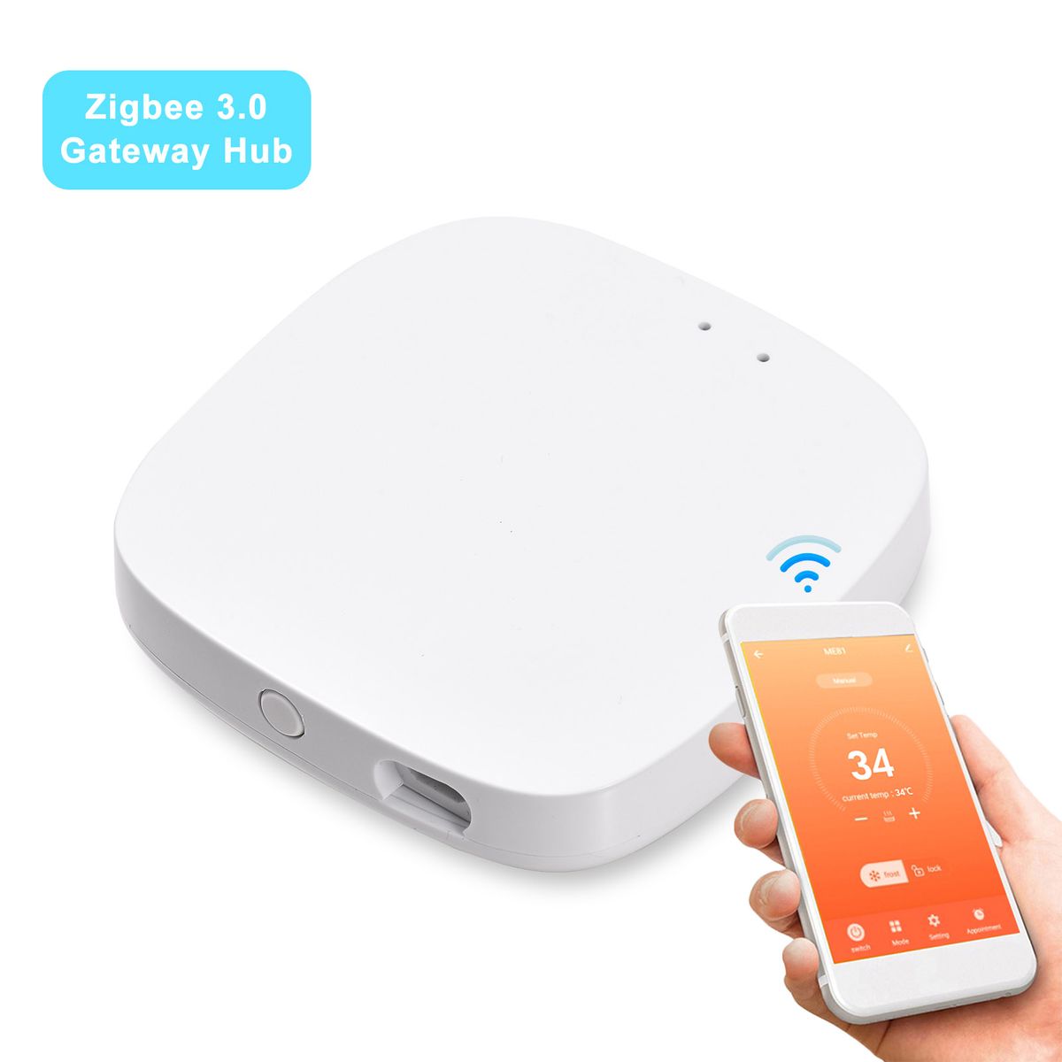 Zigbee 3.0 Gateway Hub Wireless Smart Home Bridge Support