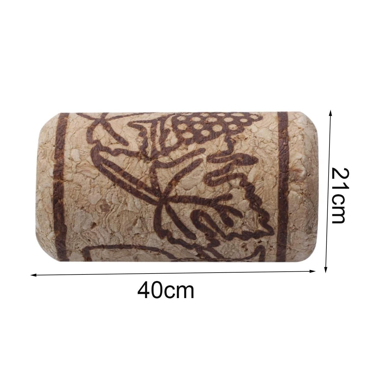 50 Pcs Wine Cork Sealing Wine Cork Wine Bottle Stopper Bar Tool Bottle Closure Wooden Sealing Cover