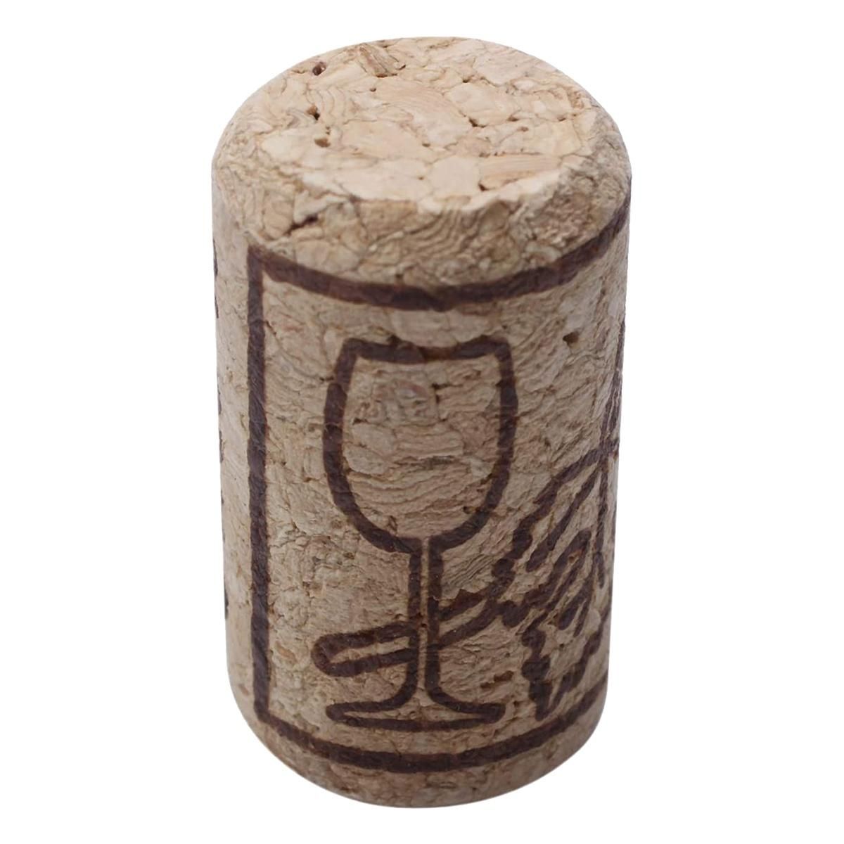 50 Pcs Wine Cork Sealing Wine Cork Wine Bottle Stopper Bar Tool Bottle Closure Wooden Sealing Cover
