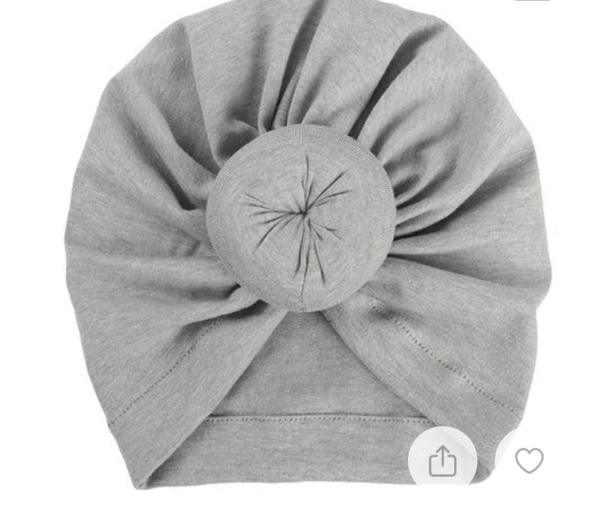 New Cotton Blend Turban Hat Kids Newborn