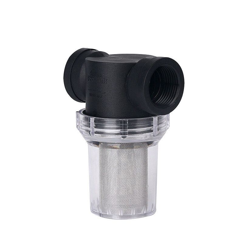 6 Size Tap Water Pipe Filtration Mesh Strainer Water Pump Filter Plastic Transparent C