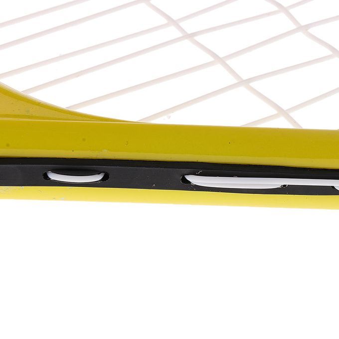 Junior Strung Tennis Racquet 23" With Cover For Kids Youth Yellow