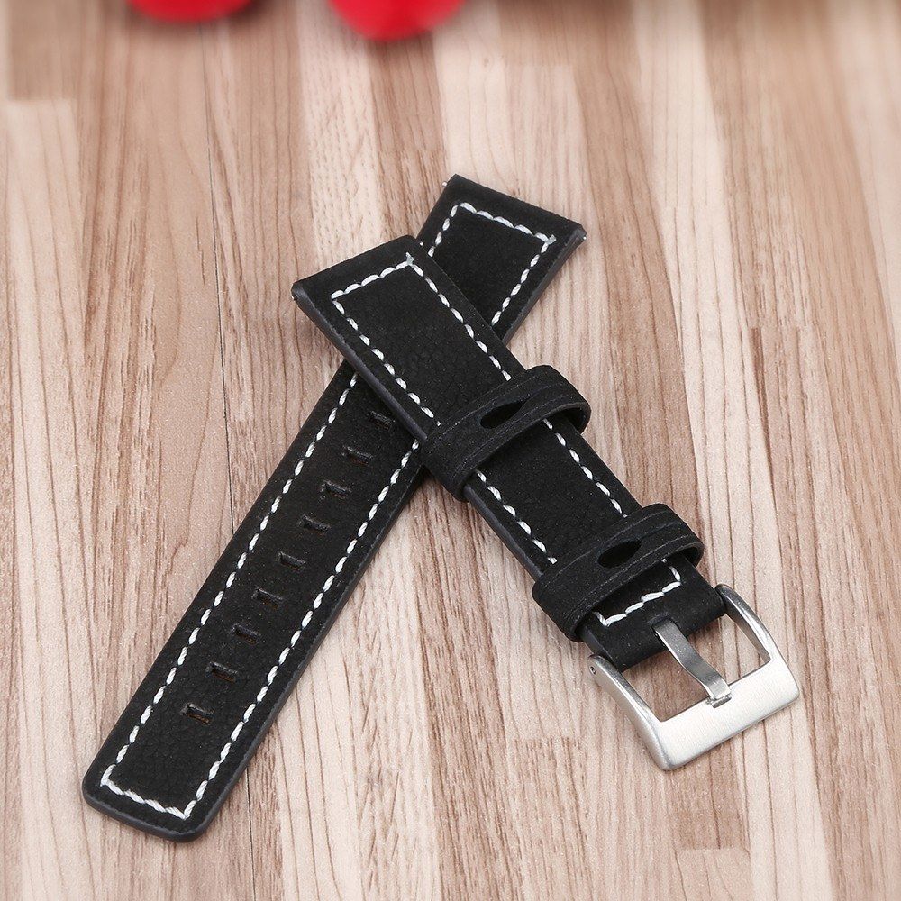 20mm Leather Watch Strap Quick Release Replacement Watchband