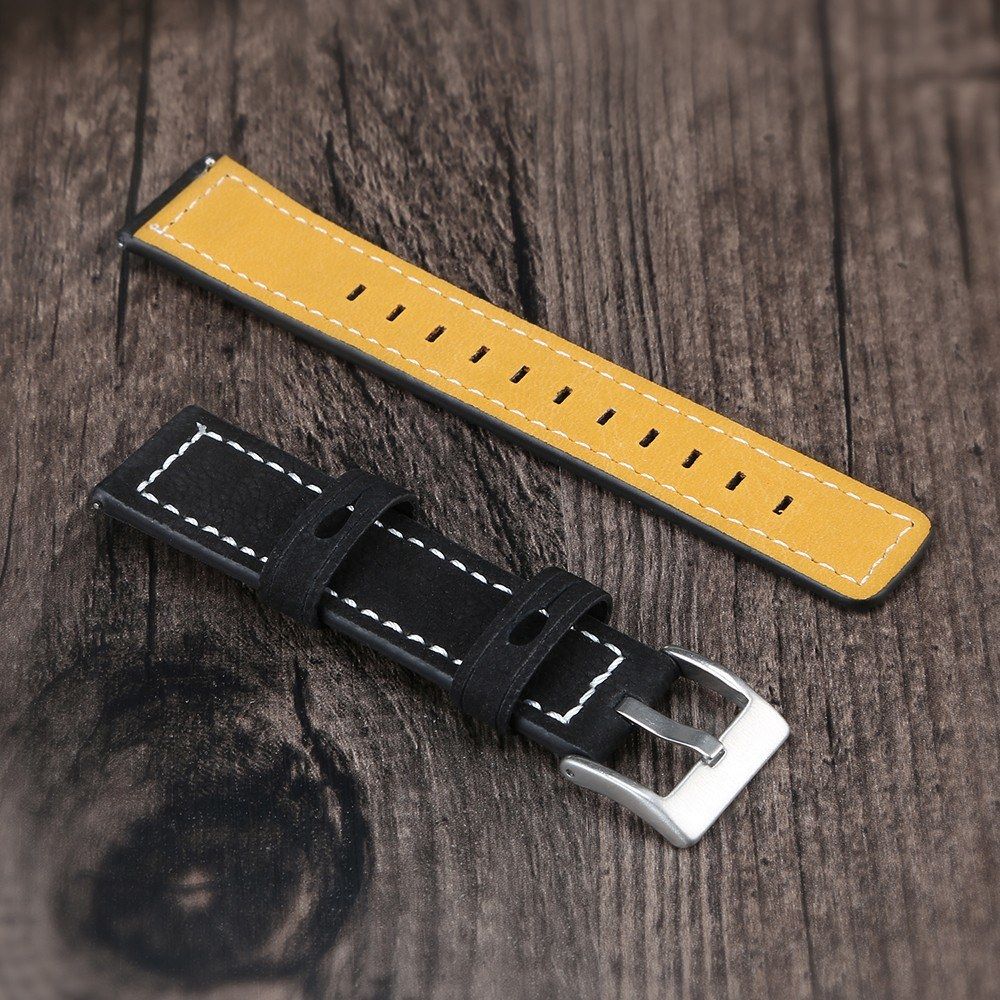 20mm Leather Watch Strap Quick Release Replacement Watchband