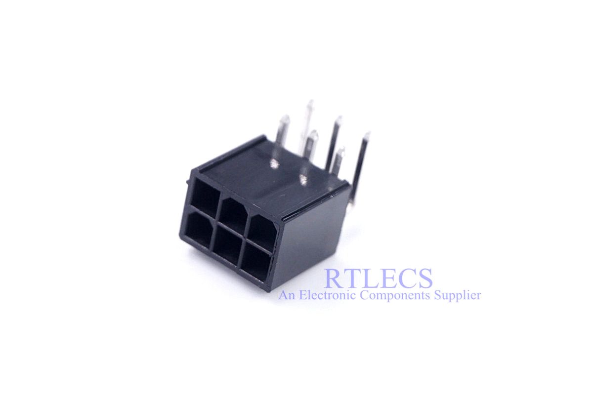 5 Pcs GPU 4.2 Mm 6 8 PIN PCB Male Header Through Holes For