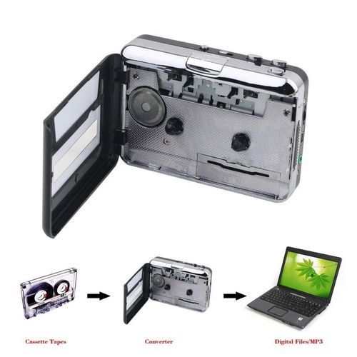 EZCAP Micro USB Analog Tape Cassette To MP3 Digital For PC Audio Converter Capture English Song Walman Music Player CUIII
