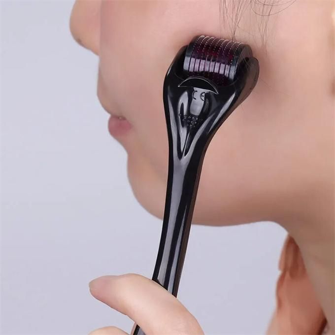 Health and beauty 540 microneedle derma roller instrument facial 0.28 mm titanium needle skin care tool