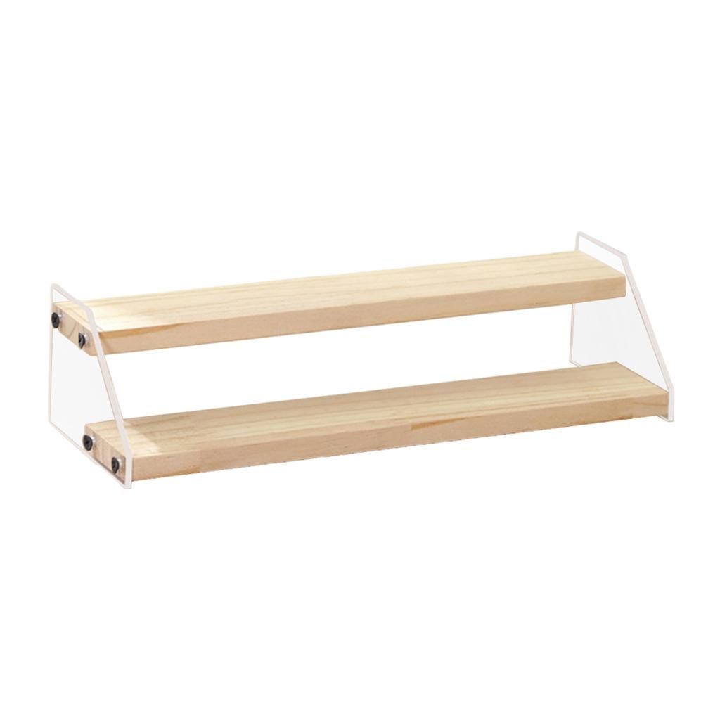 Clear Acrylic Display Risers,Jewelry Display Riser Shelf Showcase Rack