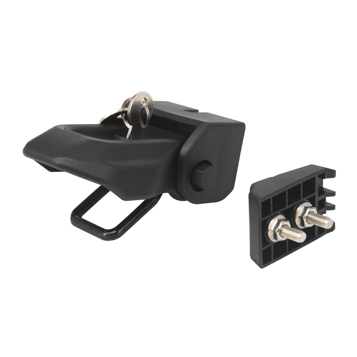 Hood Lock Latch With Keys Anti-theft Hood Catch Lock Kit