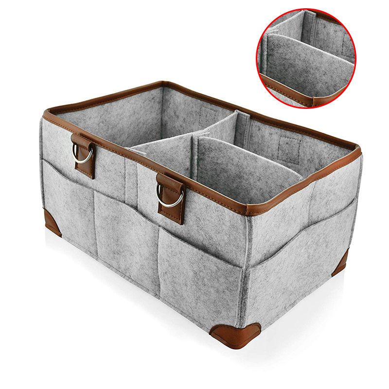 Baby Diaper Caddy Organizer Portable Storage Basket