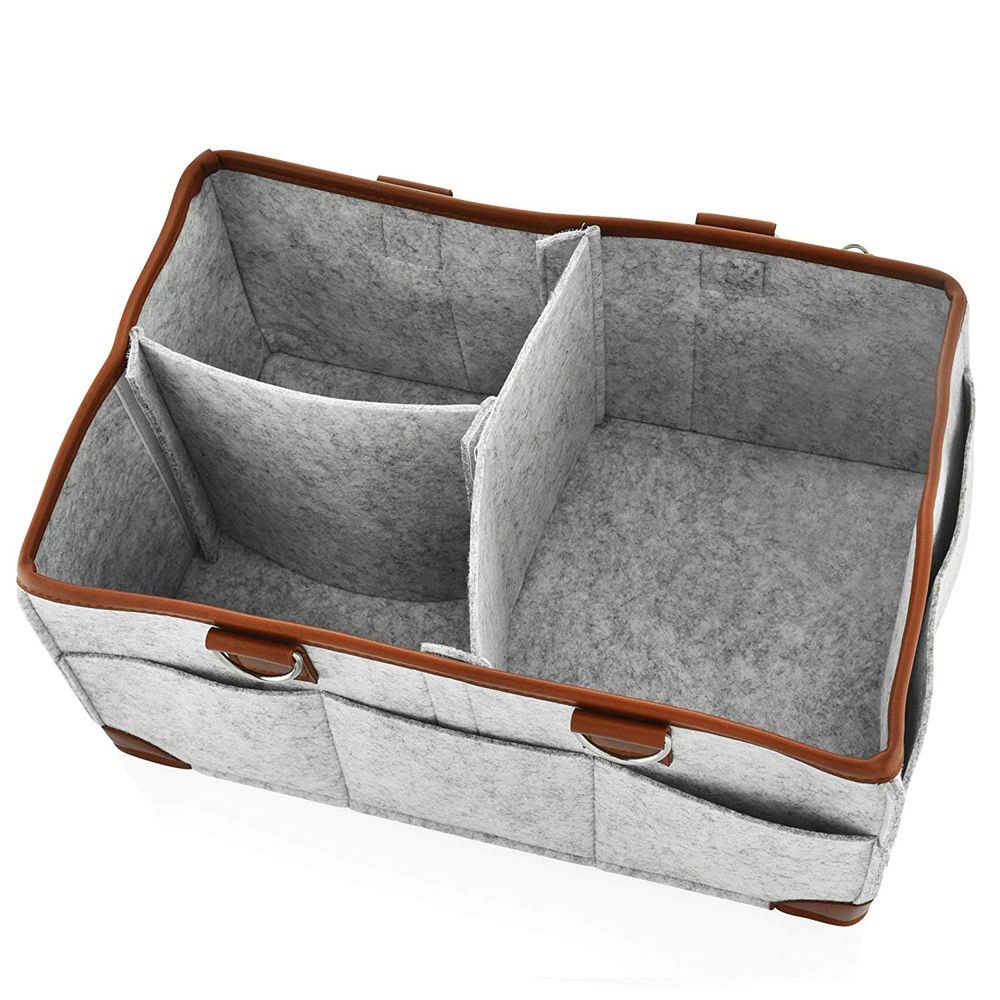 Baby Diaper Caddy Organizer Portable Storage Basket