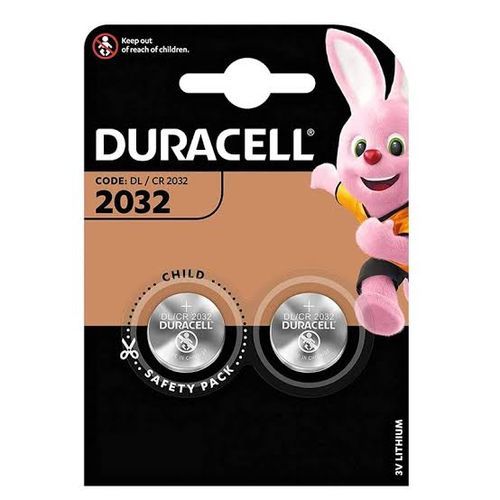 DL/CR 2032 3V Lithium Coin Battery - 2 Batteries