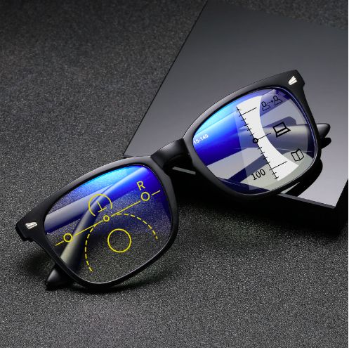 Progressive Multi-focus Reading Glasses +1,+1.5,+2.0,+2.5,+3.0