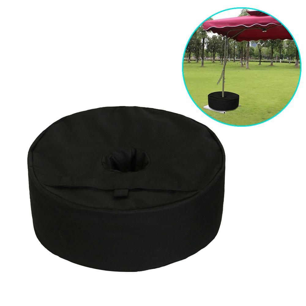 Sandbag for Umbrella Base Canopy Weight Bag 15" Round Sandbags for Outdoor Sunshade Beach Tent Camping Hiking Canopy