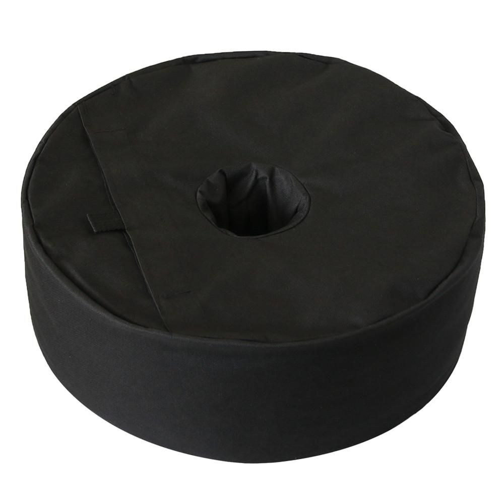 Sandbag for Umbrella Base Canopy Weight Bag 15" Round Sandbags for Outdoor Sunshade Beach Tent Camping Hiking Canopy