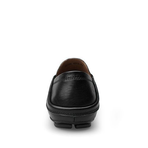 Big Size 37-47 PU Leather Shoes Men Casual Moccasins-Black