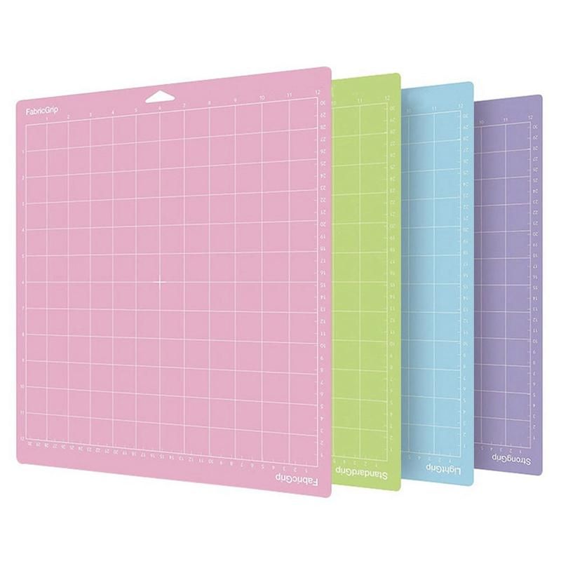 4 Pcs Mixed Color PVC  Mat Grid  Pads  Plotter Pad Repment Accessories for Cameo 4
