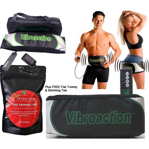 New Vibrating Slimming Belt + Free Flat Tummy Tea