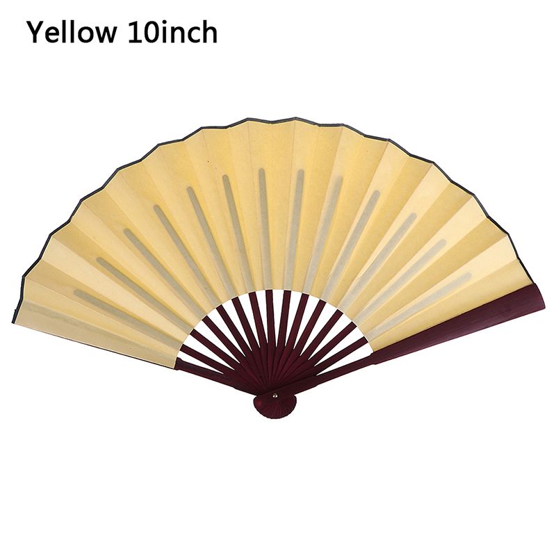 Wedding Blank 8 Cloth Fan Products Cloth Inch Party Fan Inch/10 Decor Chinese Silk Sur Fan 1pc Style Hand Folding Held Silk
