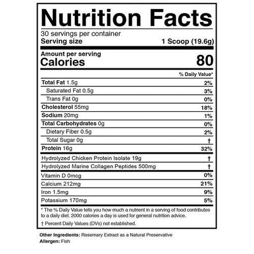 Collagen Powder 630Grams Promote Gut Health, DNA Repair,